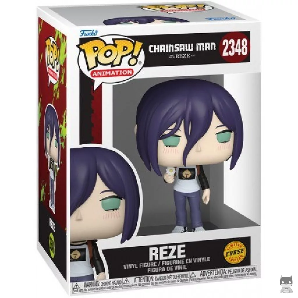 Reze (Chase) Funko Pop! figure in its box