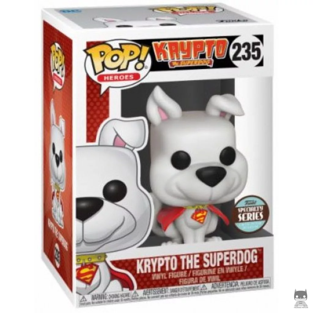 Krypto the Superdog Funko Pop! figure in its box