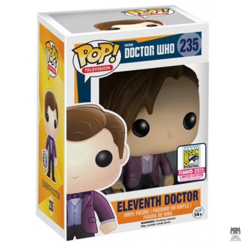 11th Doctor (with Cyberman Head) Funko Pop! figure in its box