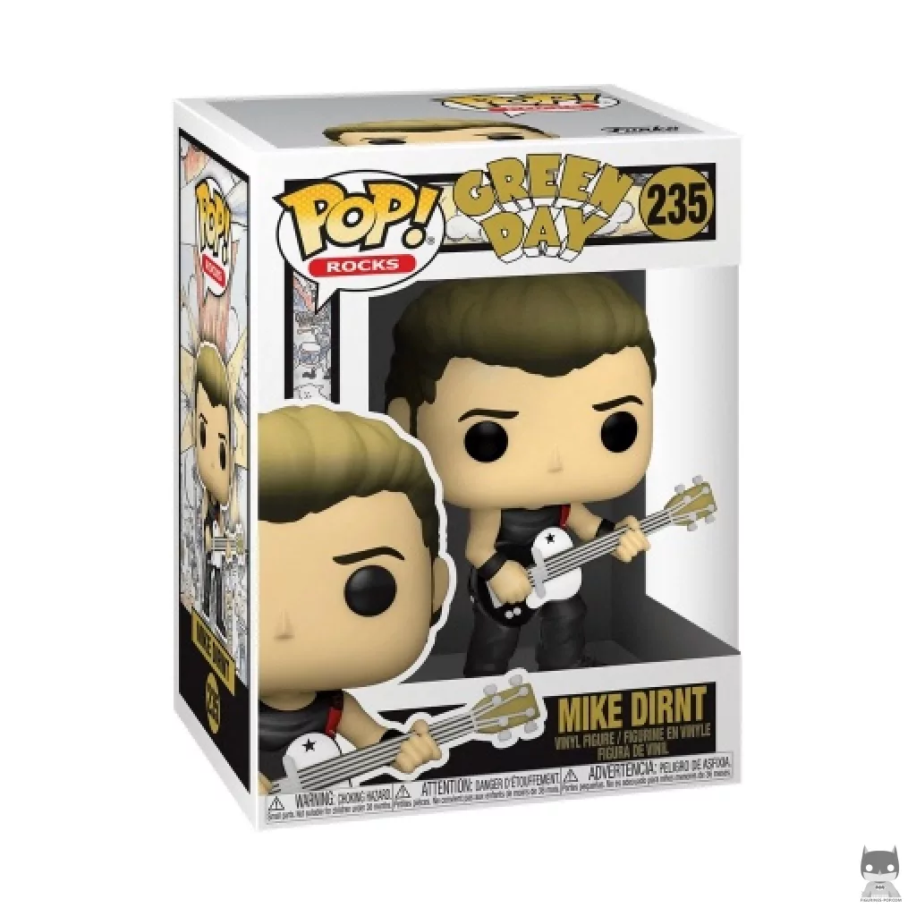 Mike Dirnt Funko Pop! figure in its box