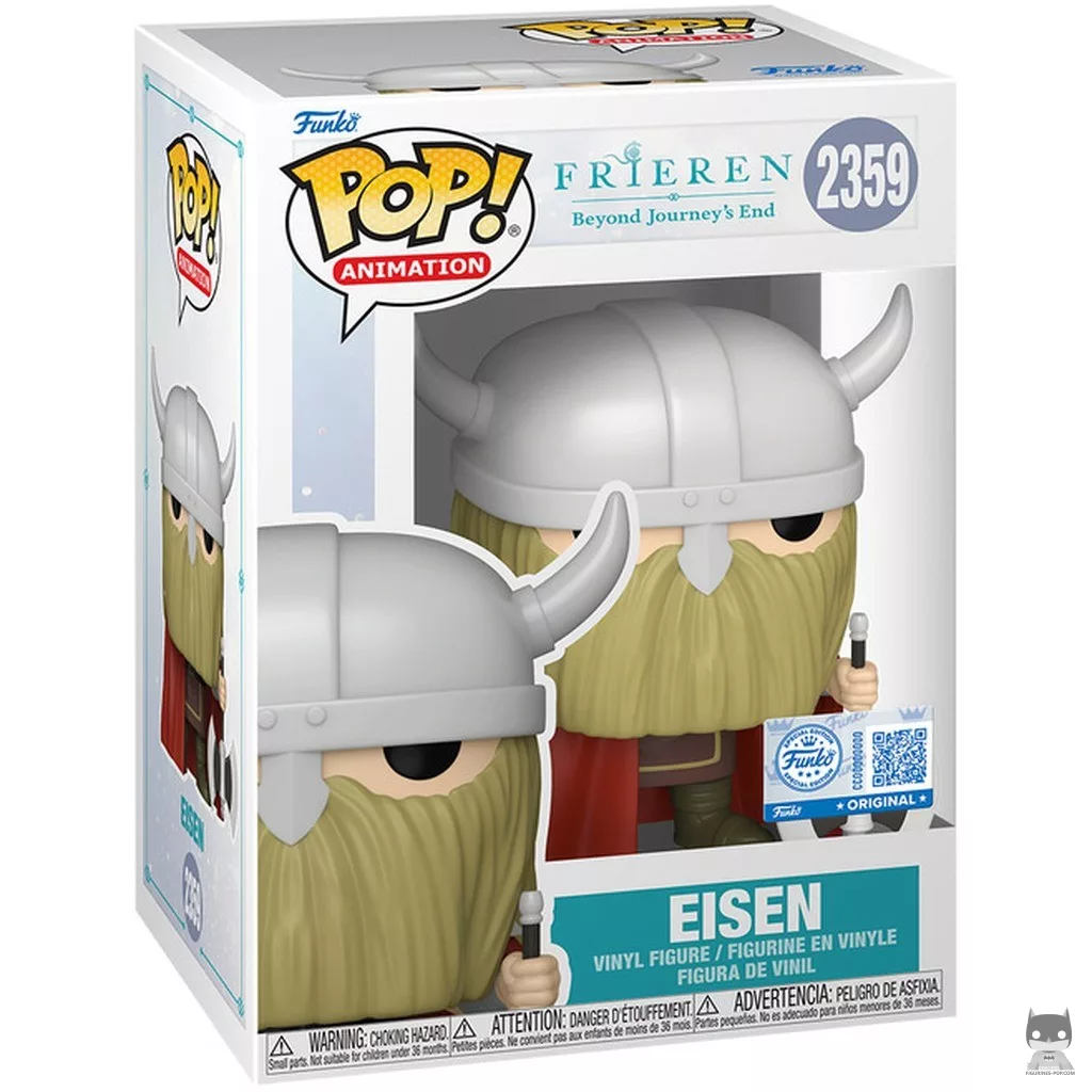 Eisen Funko Pop! figure in its box