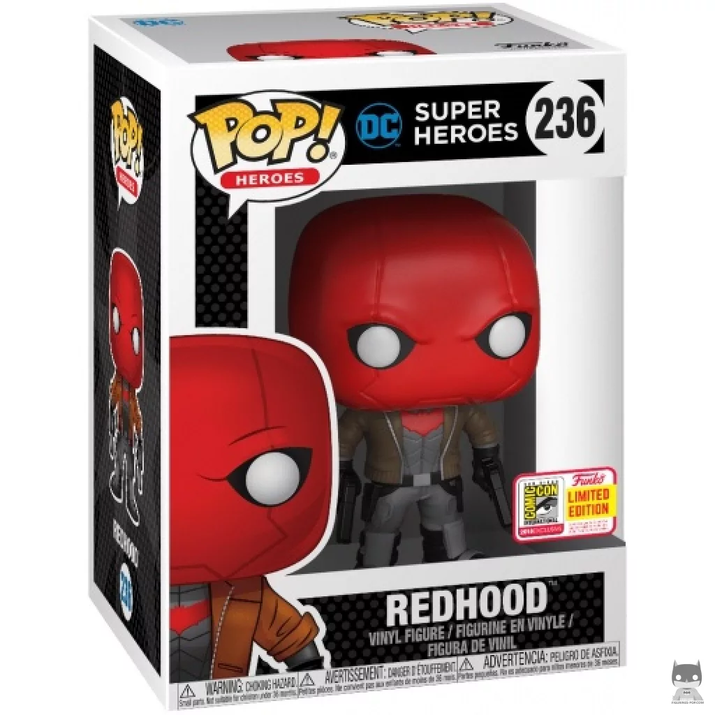 Red Hood Funko Pop! figure in its box
