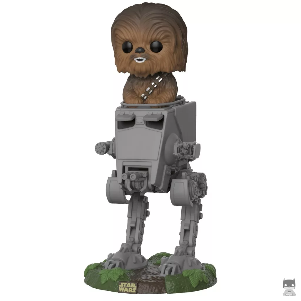 Chewbacca with AT-ST Funko Pop! figure (Star Wars: Episode VII, The Force Awakens)