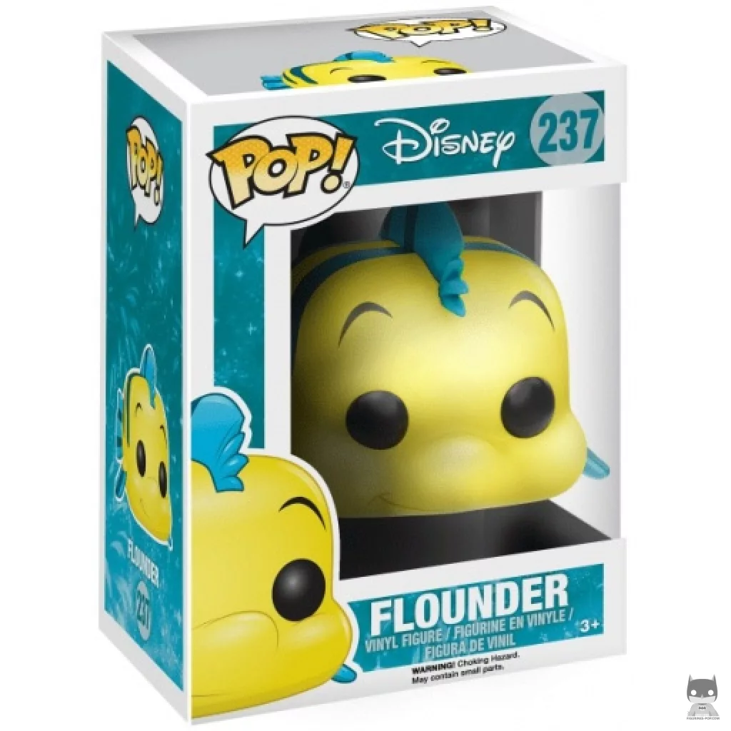 Flounder Funko Pop! figure in its box