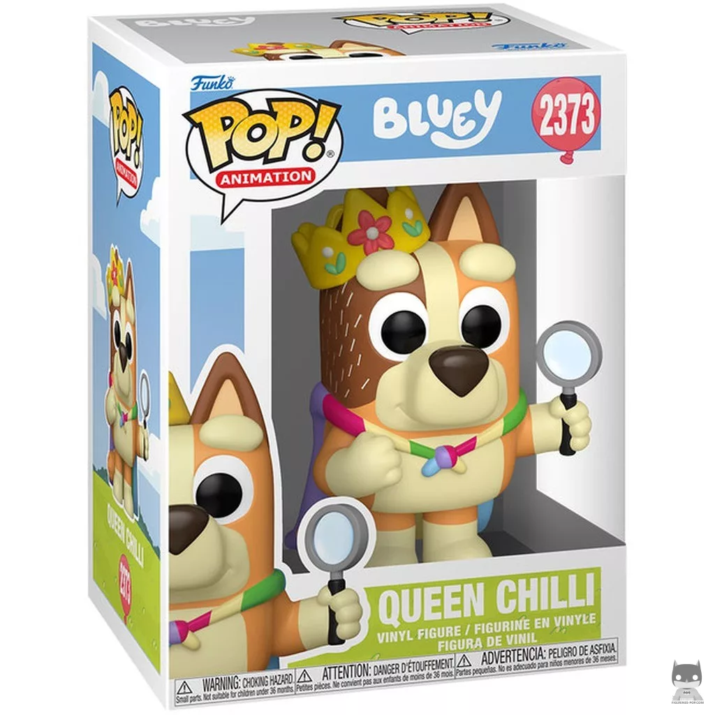 Queen Chilli Funko Pop! figure in its box