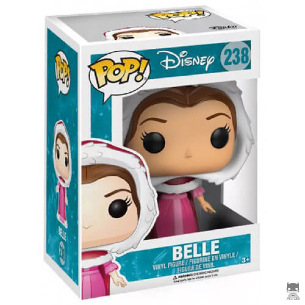 Belle in Winter Funko Pop! figure in its box