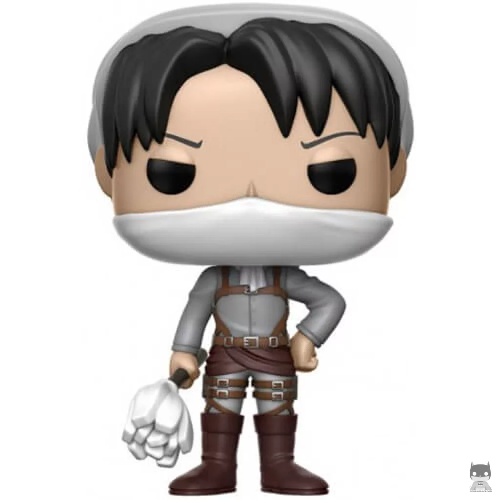 Cleaning Levi Funko Pop! figure (Attack on Titan (SNK))