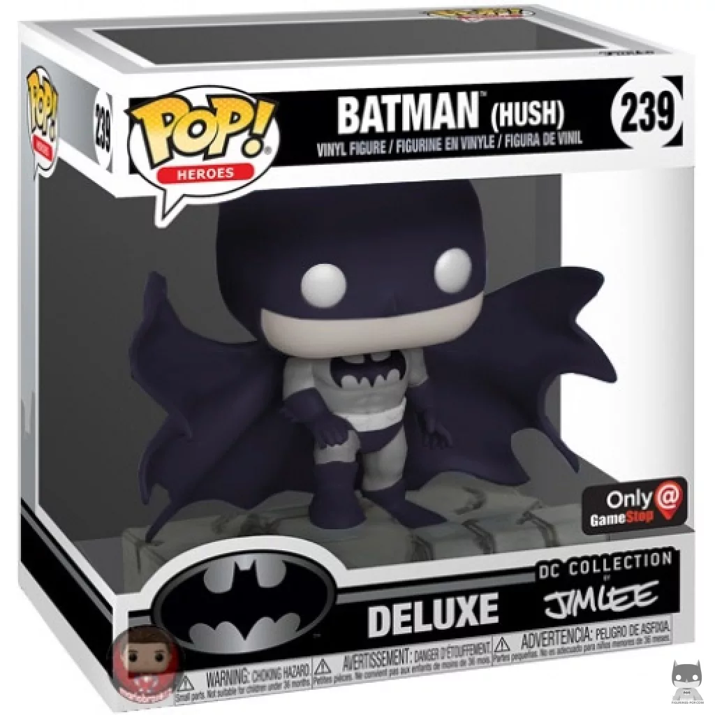 Batman (Black & White) Funko Pop! figure in its box