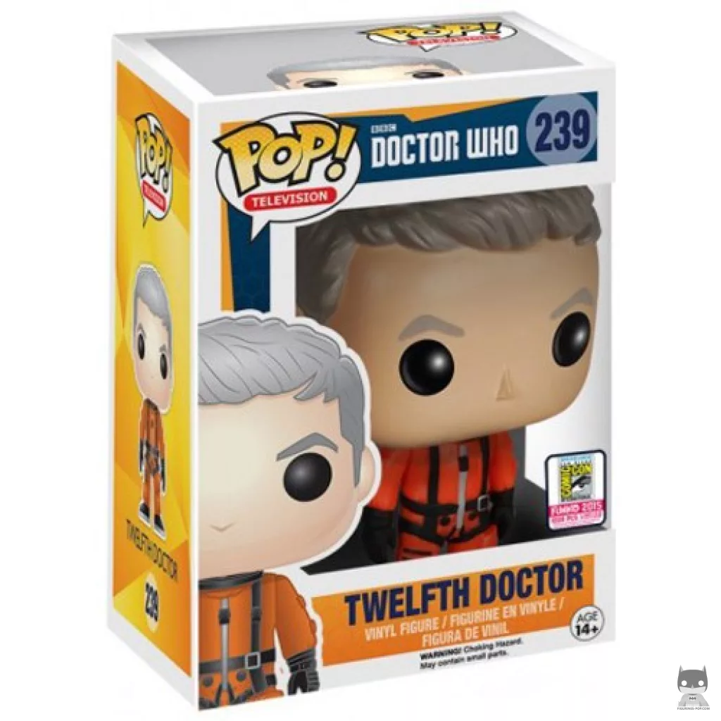 12th Doctor (Orange Spacesuit) Funko Pop! figure in its box