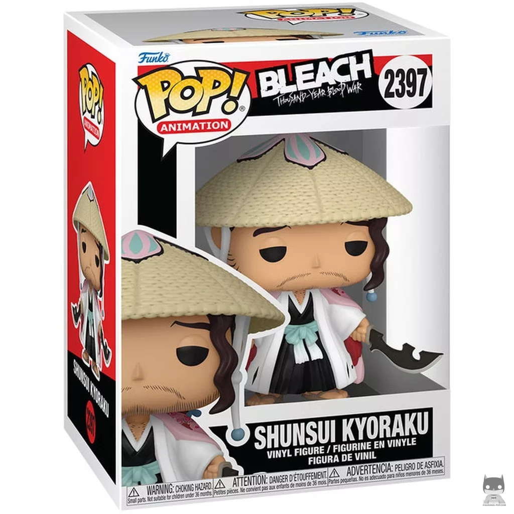 Shunsui Kyoraku Funko Pop! figure in its box
