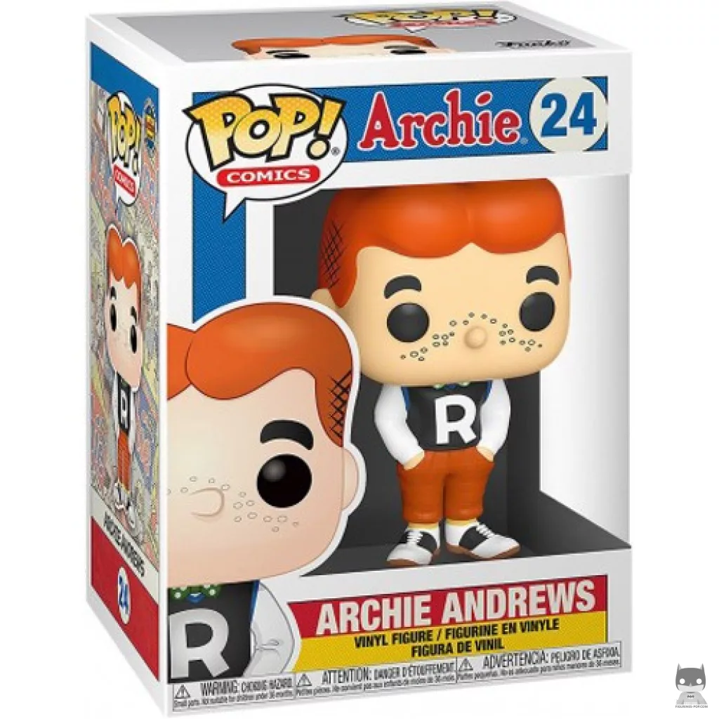 Archie Andrews Funko Pop! figure in its box