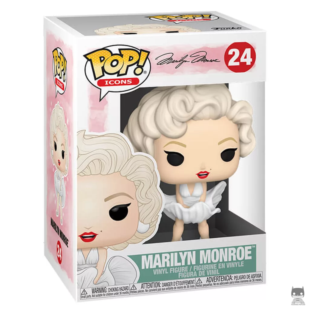 Marilyn Monroe Funko Pop! figure in its box