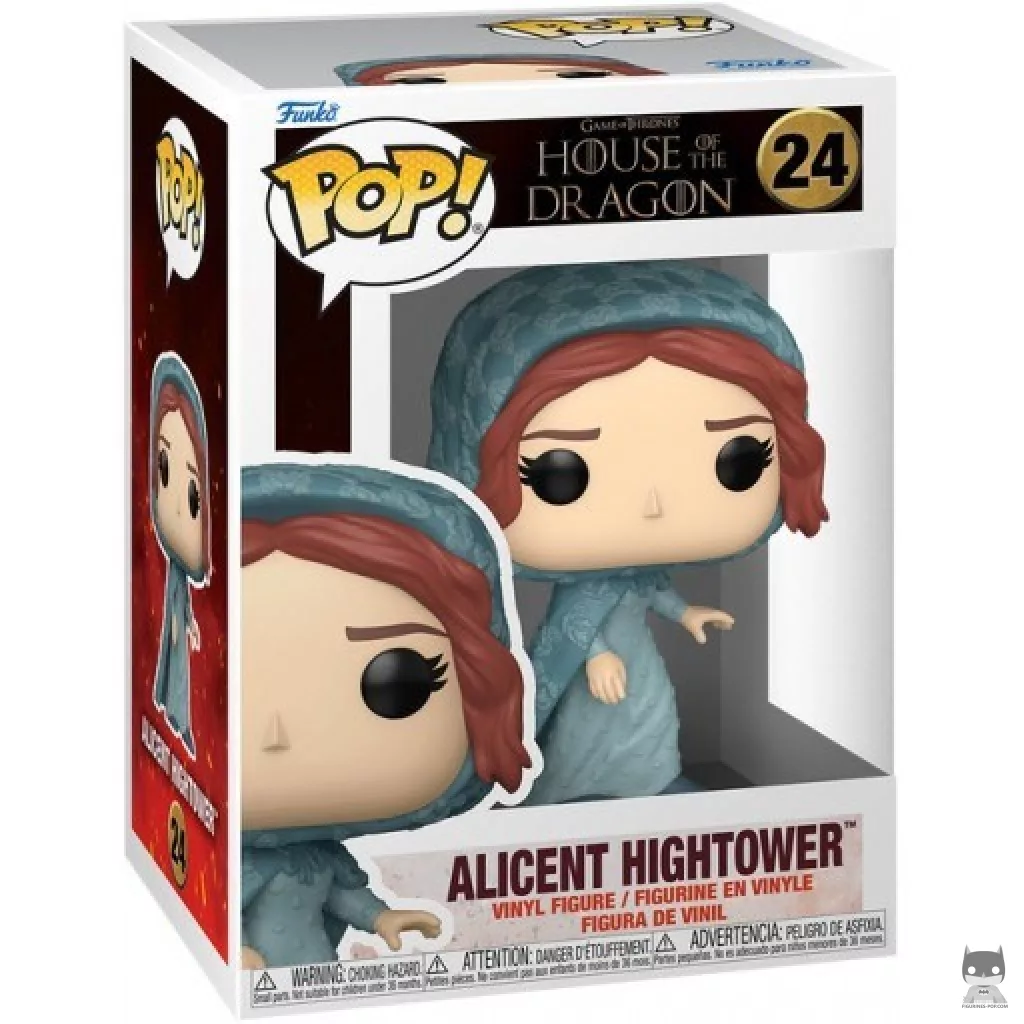Alicent Hightower Funko Pop! figure in its box