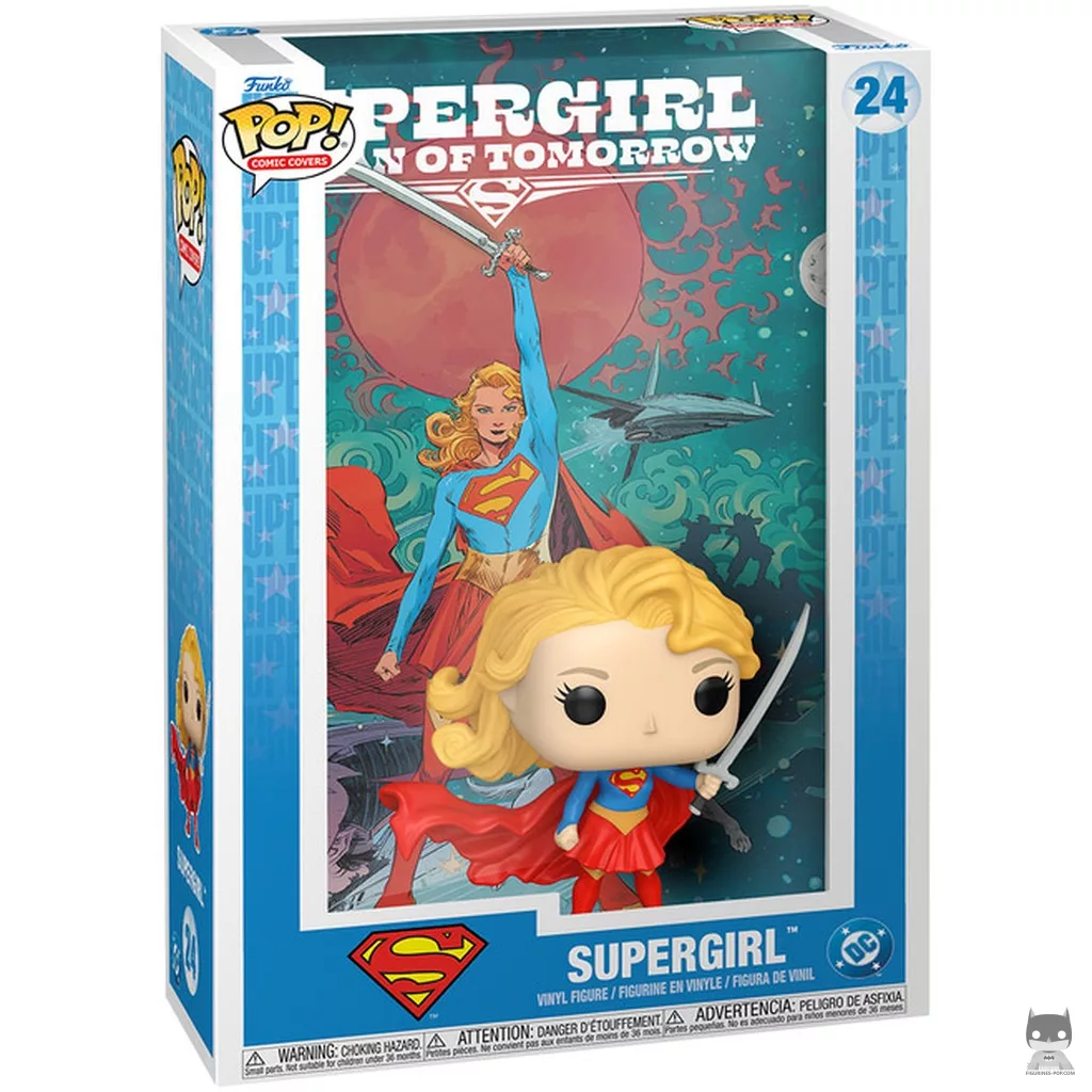 Supergirl (Comic Cover) Funko Pop! figure in its box