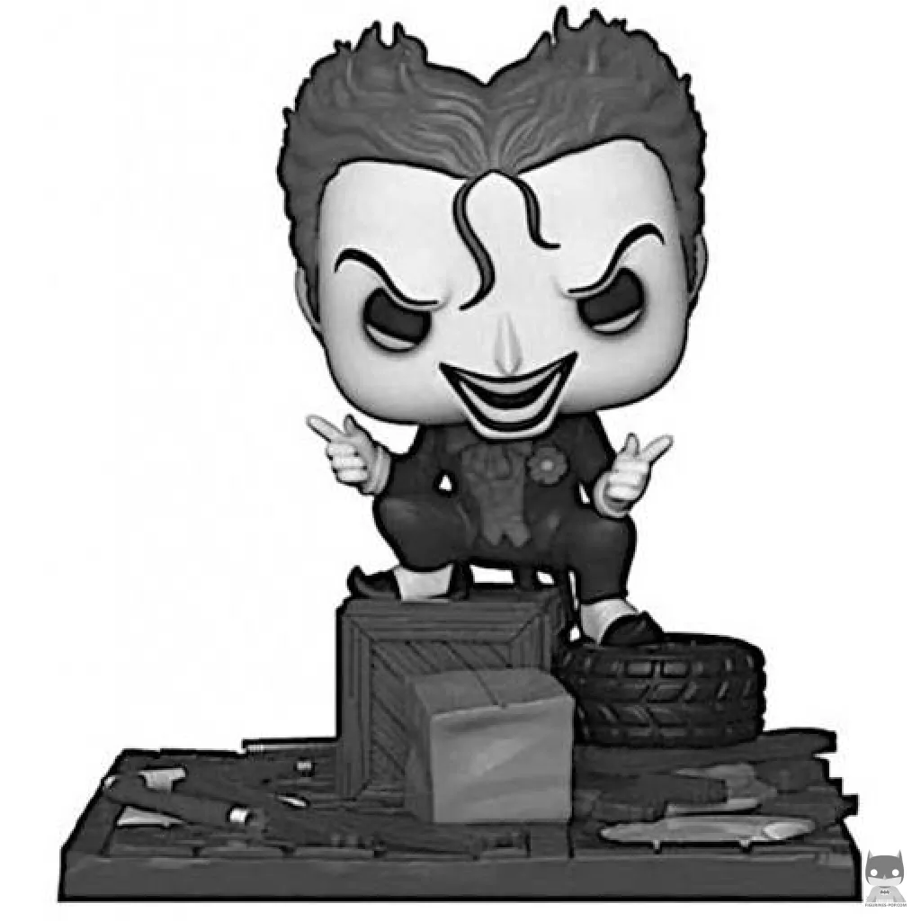 The Joker (Black & White) Funko Pop! figure (DC Jim Lee Deluxe)
