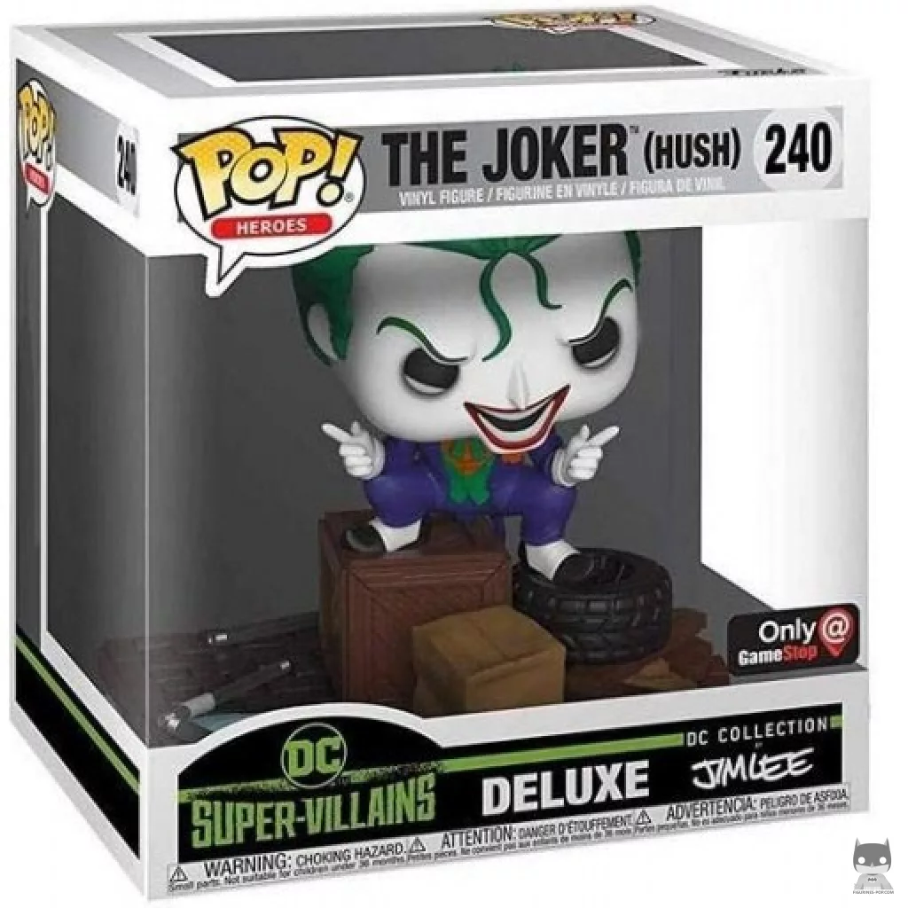 The Joker Funko Pop! figure in its box