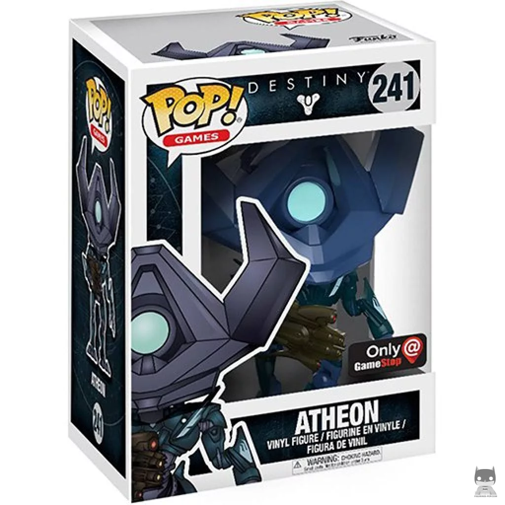 Atheon Funko Pop! figure in its box