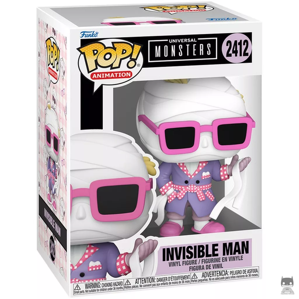 Invisible Man (Anime) Funko Pop! figure in its box
