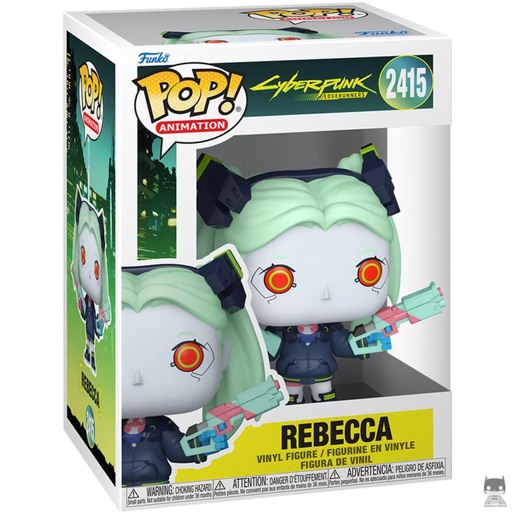 Rebecca Funko Pop! figure in its box