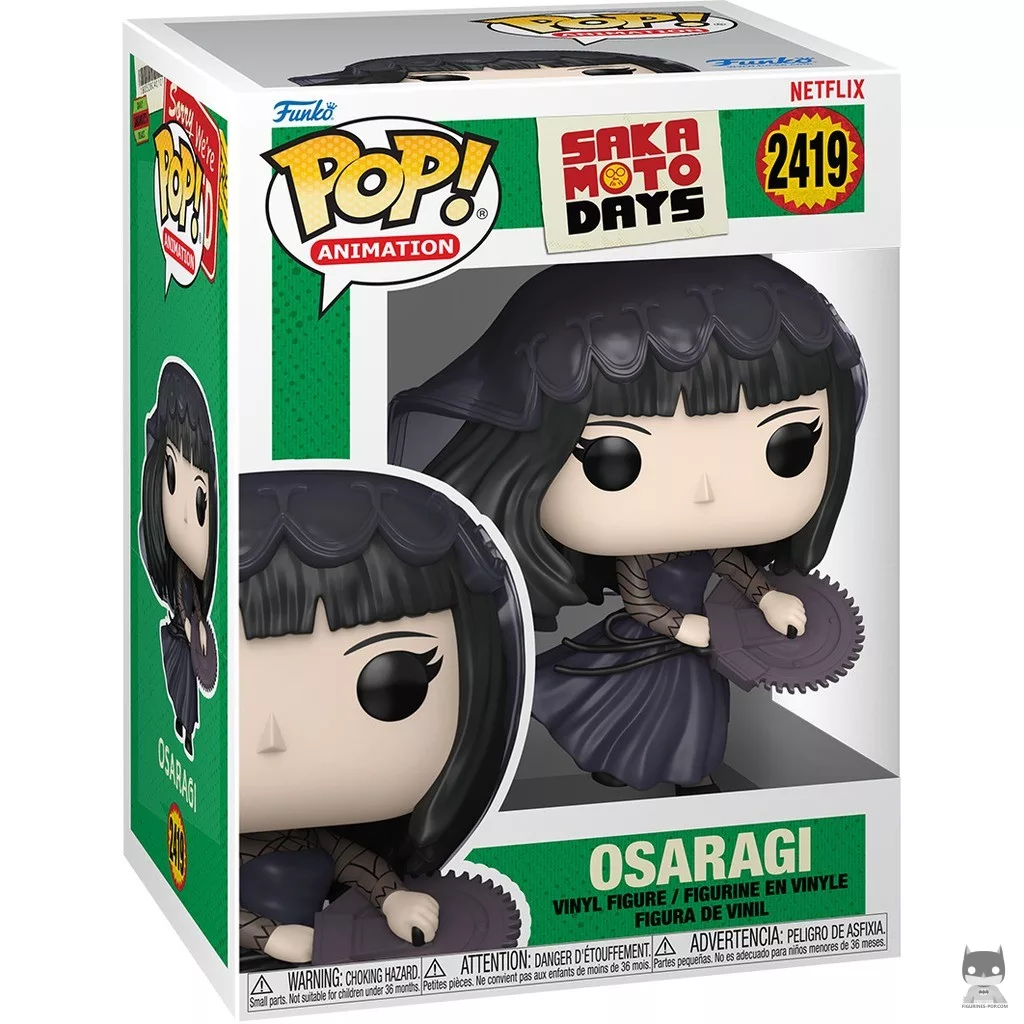 Osaragi Funko Pop! figure in its box