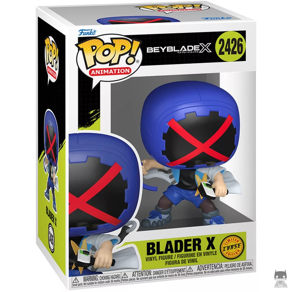 Blader X (Chase) Funko Pop! figure in its box