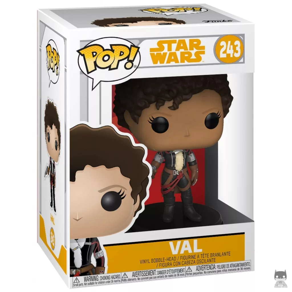 Val Funko Pop! figure in its box