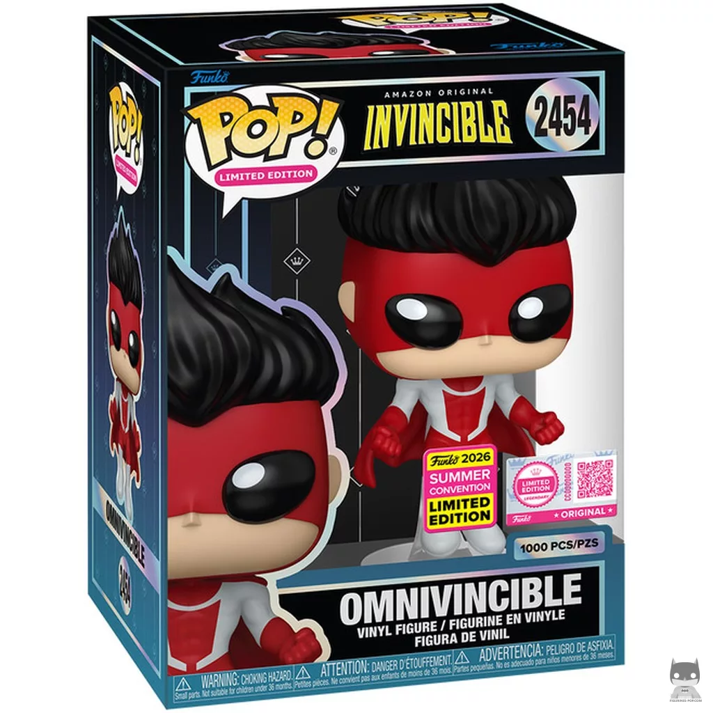 Omnivincible Funko Pop! figure in its box