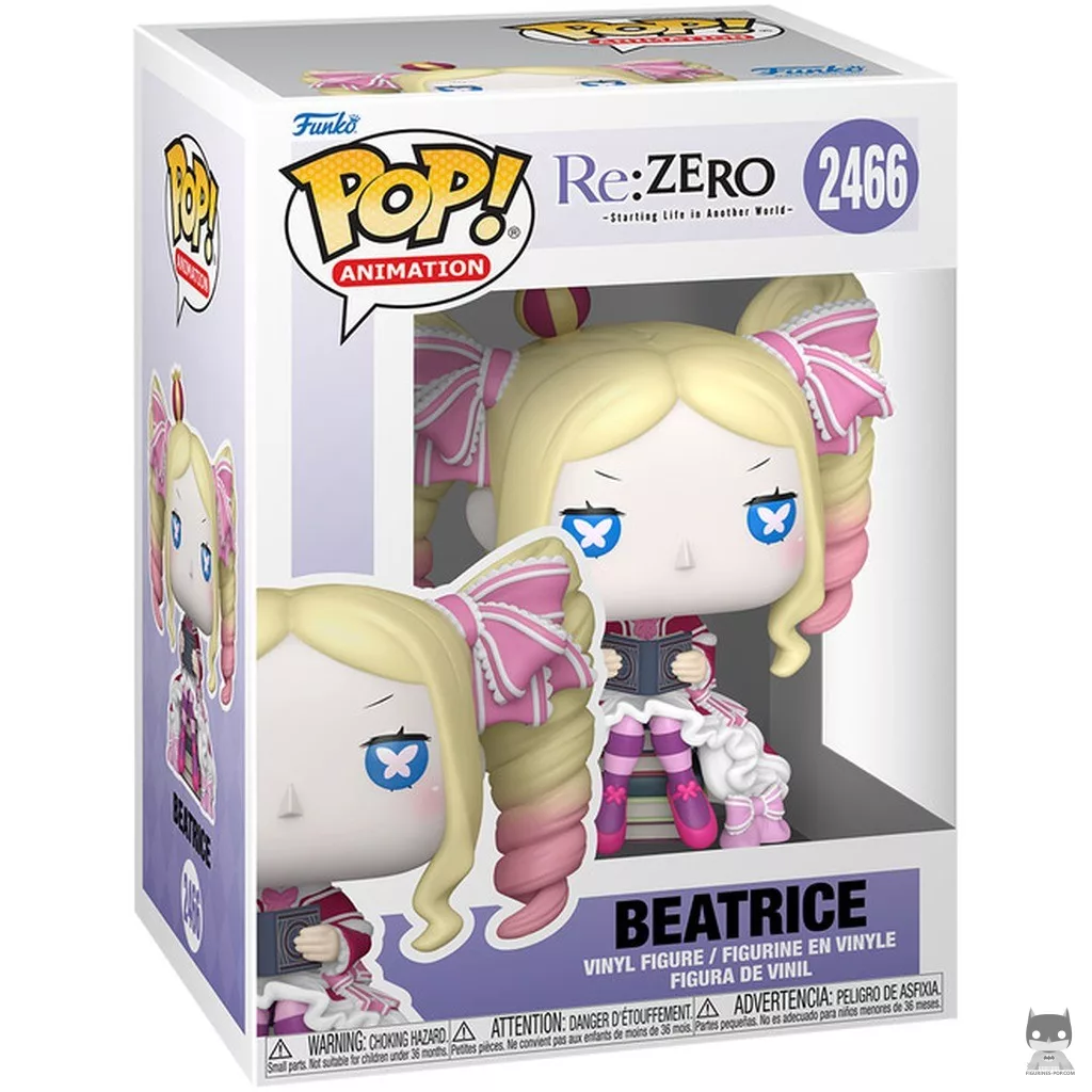 Beatrice Funko Pop! figure in its box