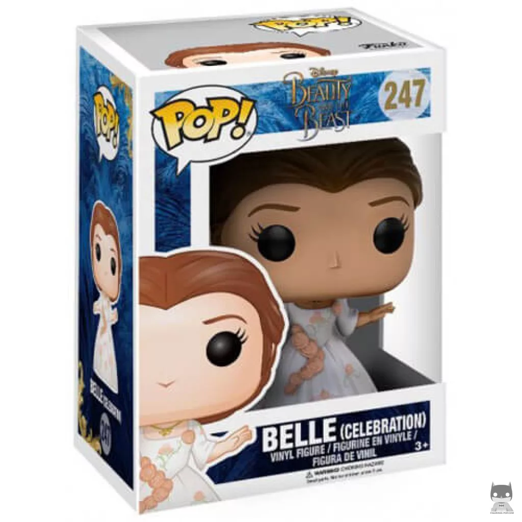 Belle Celebration Funko Pop! figure in its box