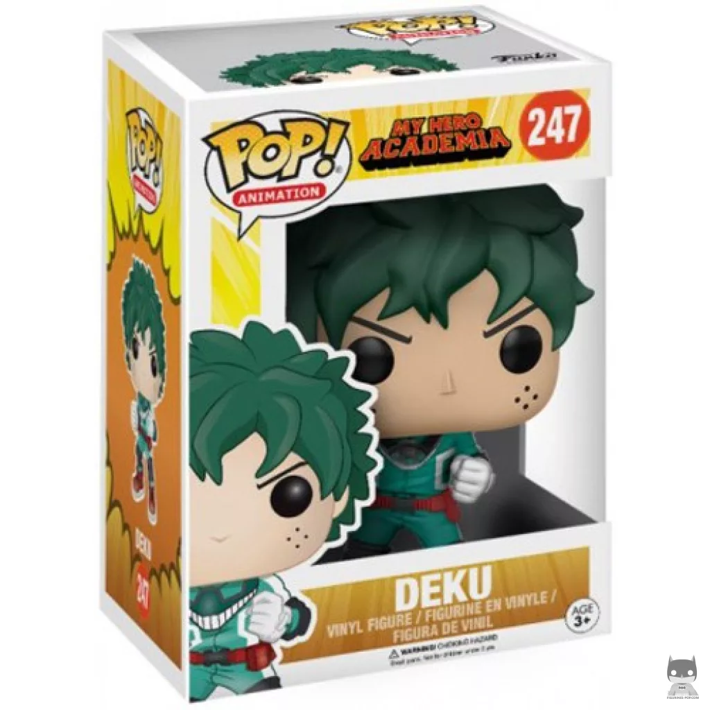 Deku Funko Pop! figure in its box