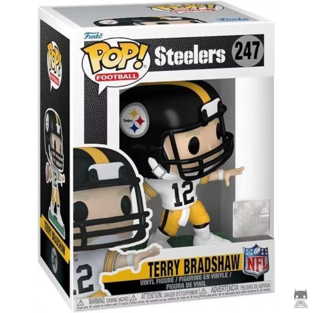 Terry Bradshaw Funko Pop! figure in its box