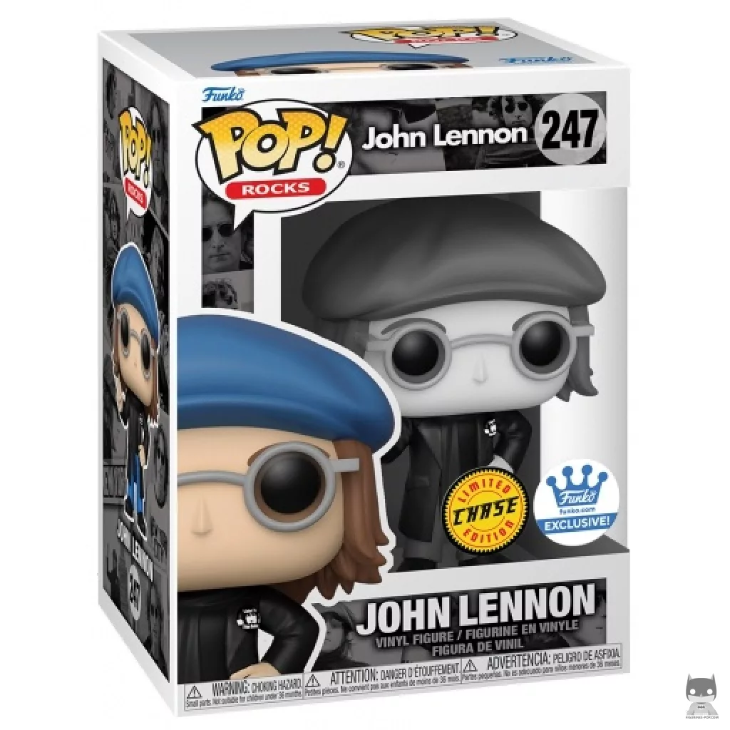 John Lennon (Black & White) (Chase) Funko Pop! figure in its box