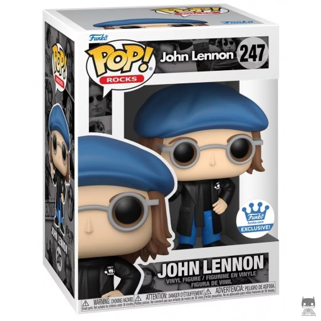 John Lennon Funko Pop! figure in its box