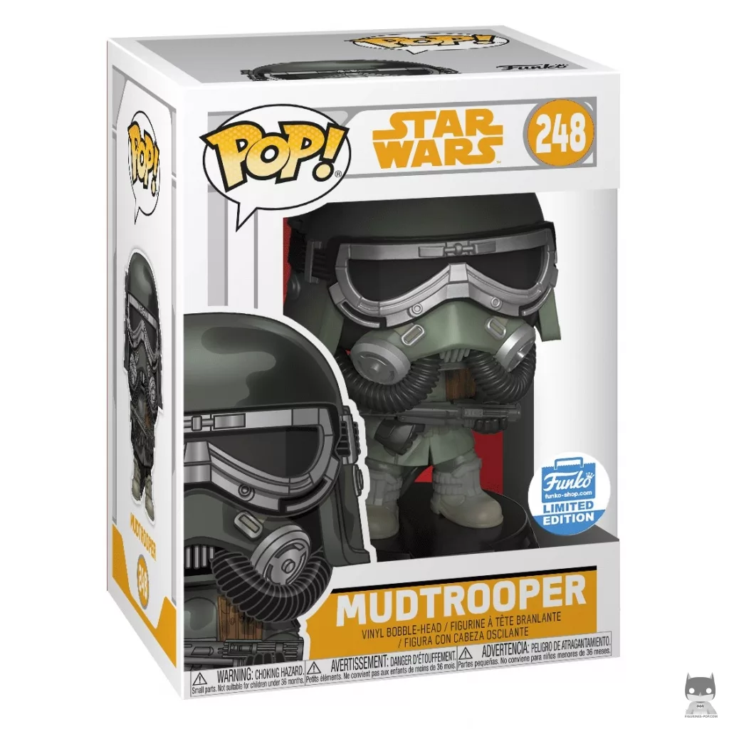 Mudtrooper Funko Pop! figure in its box