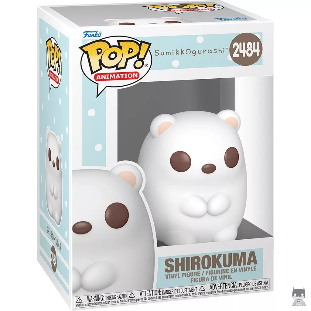 Shirokuma Funko Pop! figure in its box