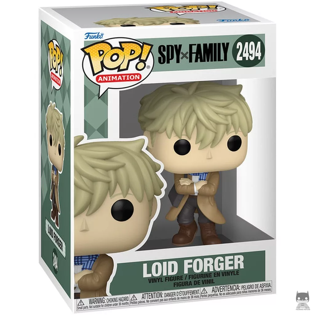Loid Forger (Holiday) Funko Pop! figure in its box