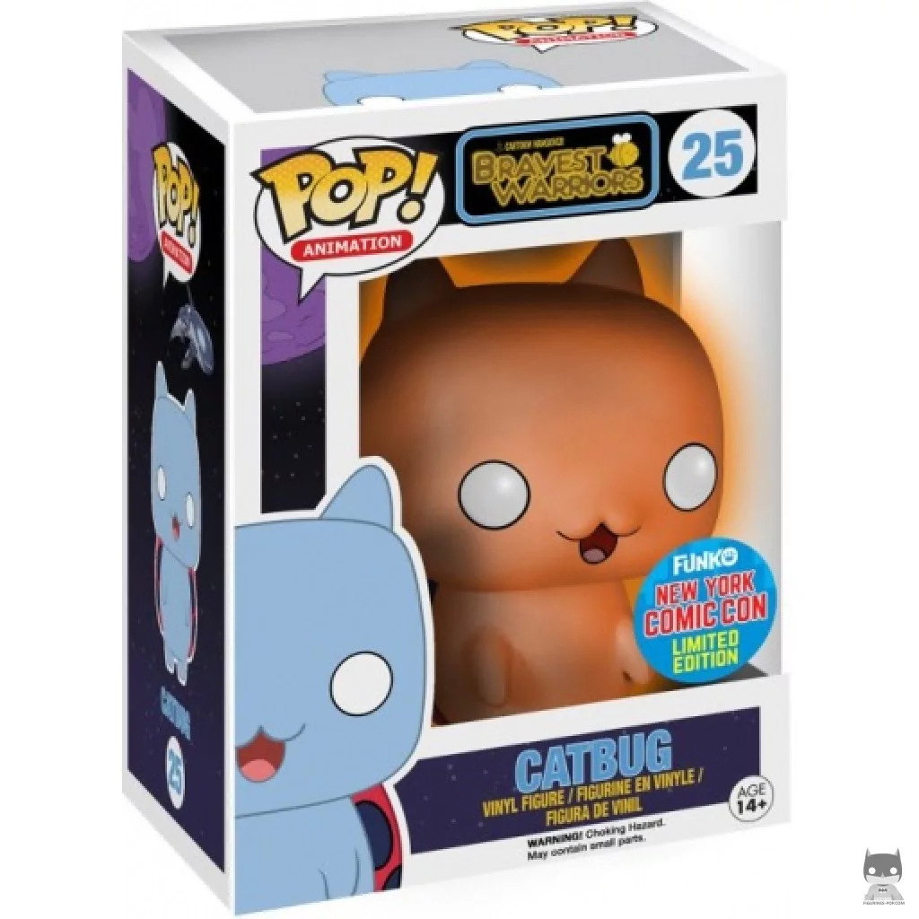 Catbug (Orange) Funko Pop! figure in its box