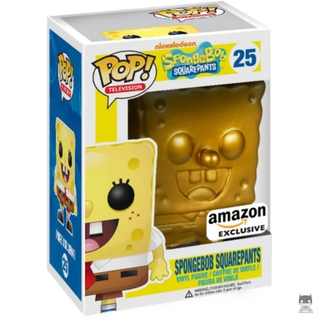 Spongebob Squarepants (Gold) Funko Pop! figure in its box