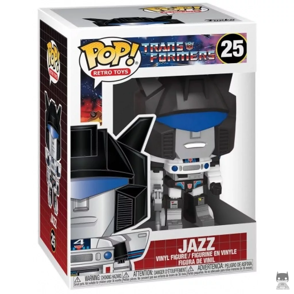 Jazz Funko Pop! figure in its box