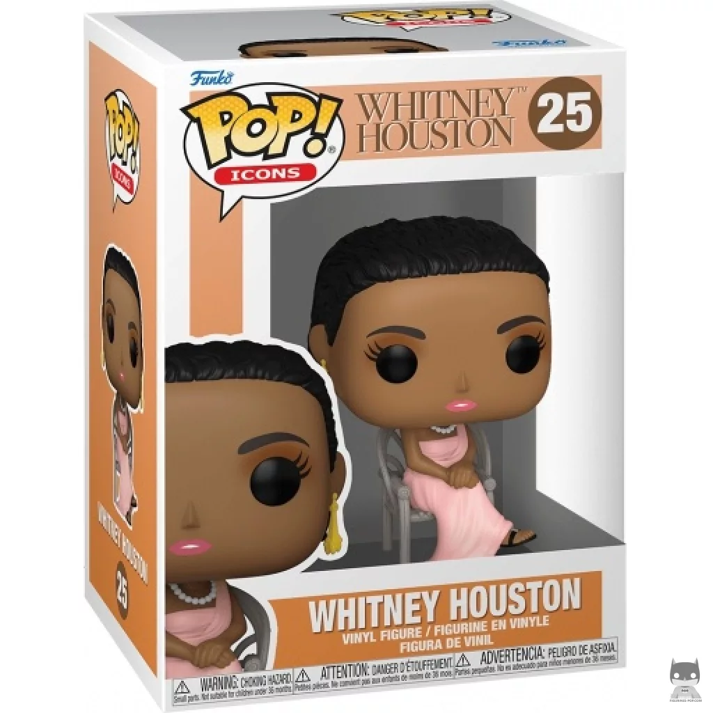 Whitney Houston Funko Pop! figure in its box