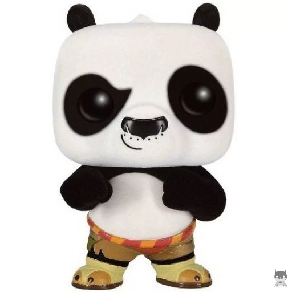Po (Flocked) Funko Pop! figure (Kung Fu Panda)