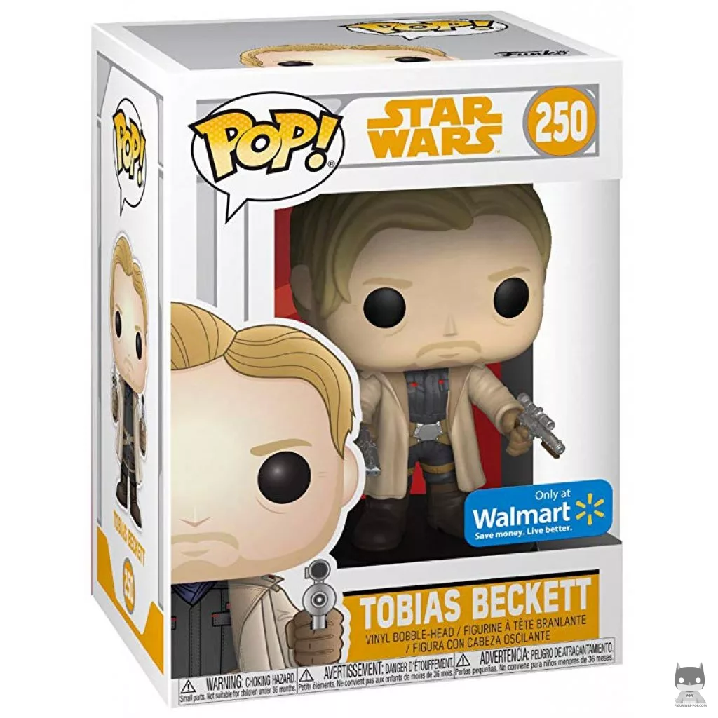 Tobias Beckett with Pistols Funko Pop! figure in its box
