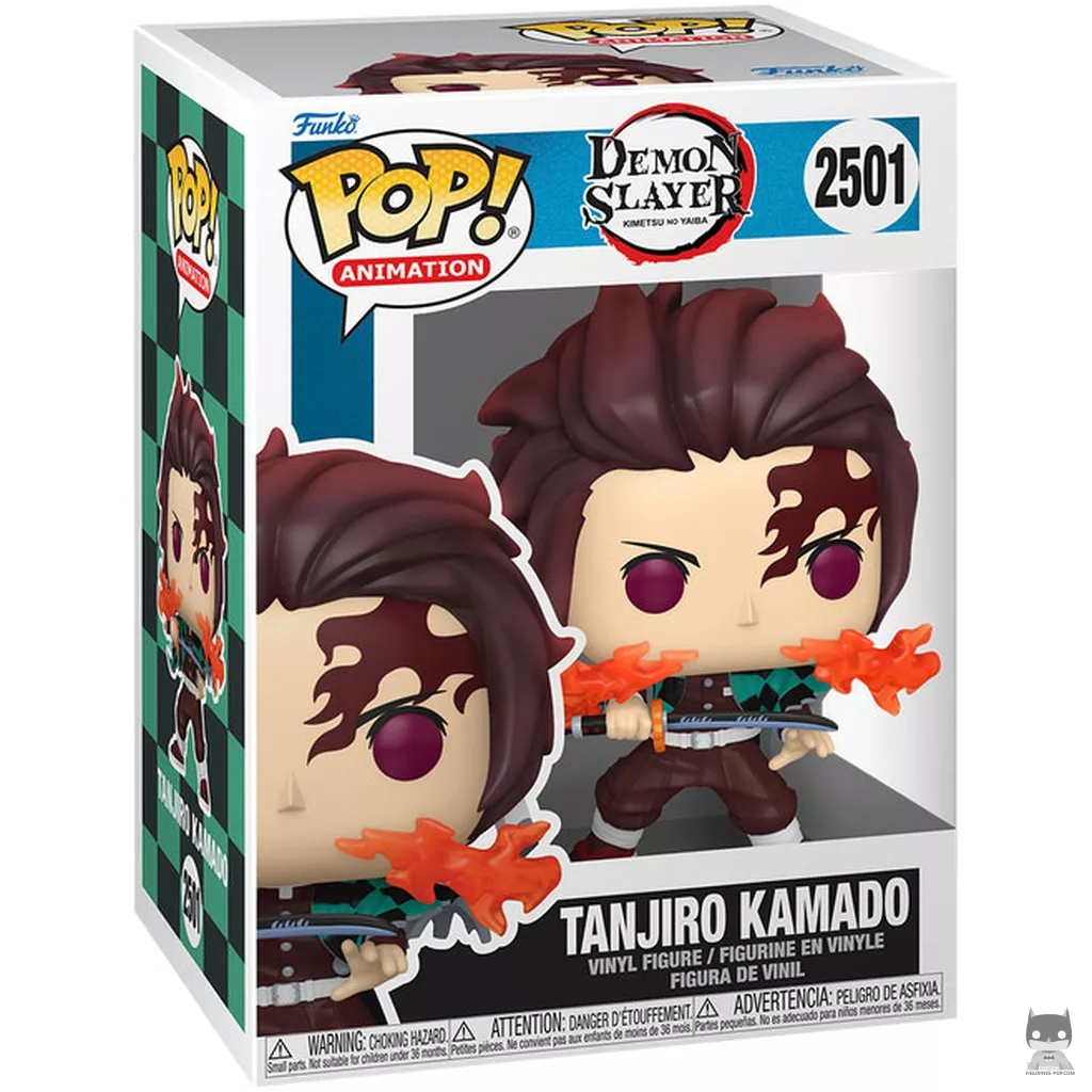 Tanjiro Kamado Funko Pop! figure in its box