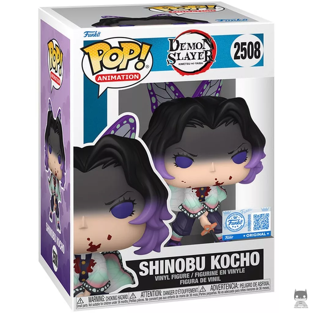 Shinobu Kocho Funko Pop! figure in its box