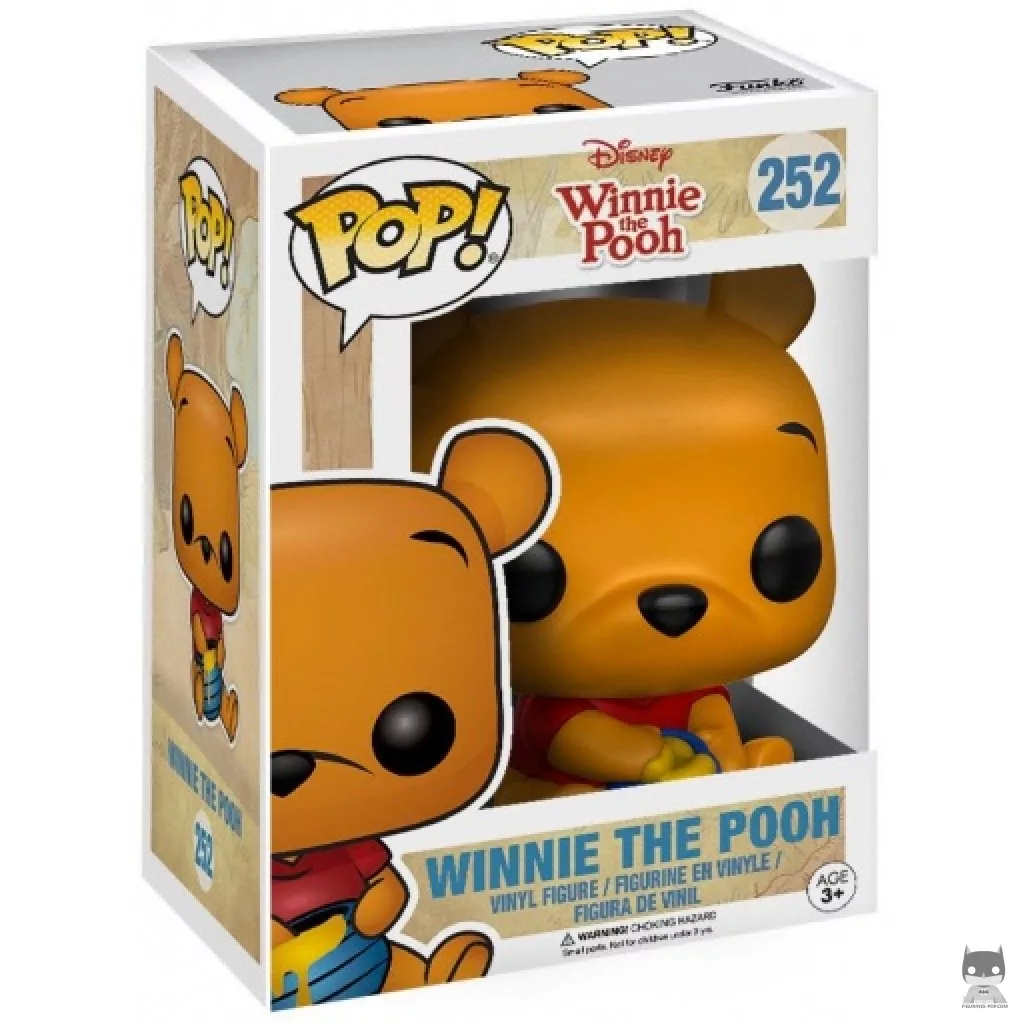 Winnie the Pooh Seated Funko Pop! figure in its box