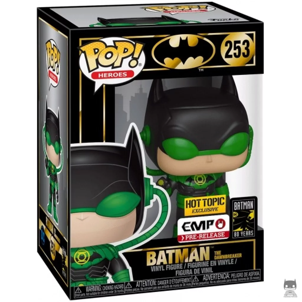 Batman The Dawnbreaker Funko Pop! figure in its box
