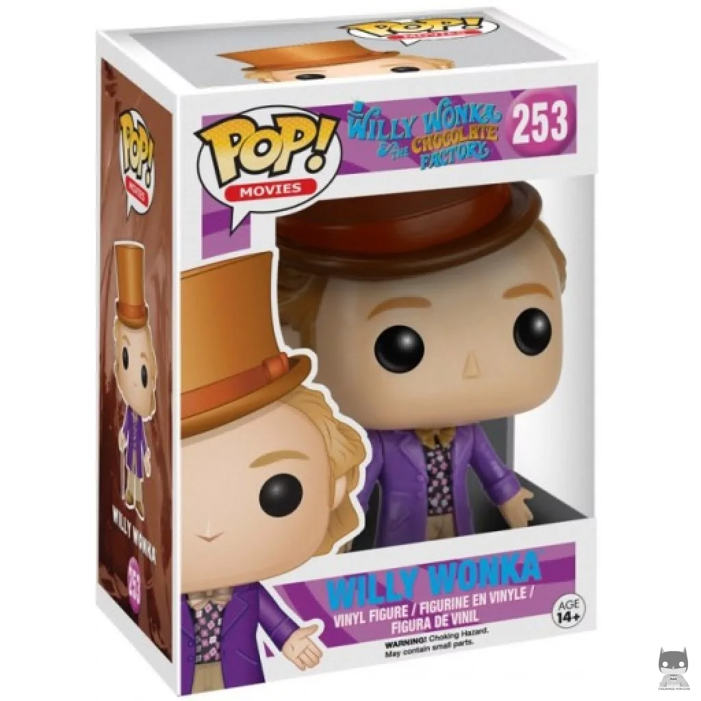 Willy Wonka Funko Pop! figure in its box