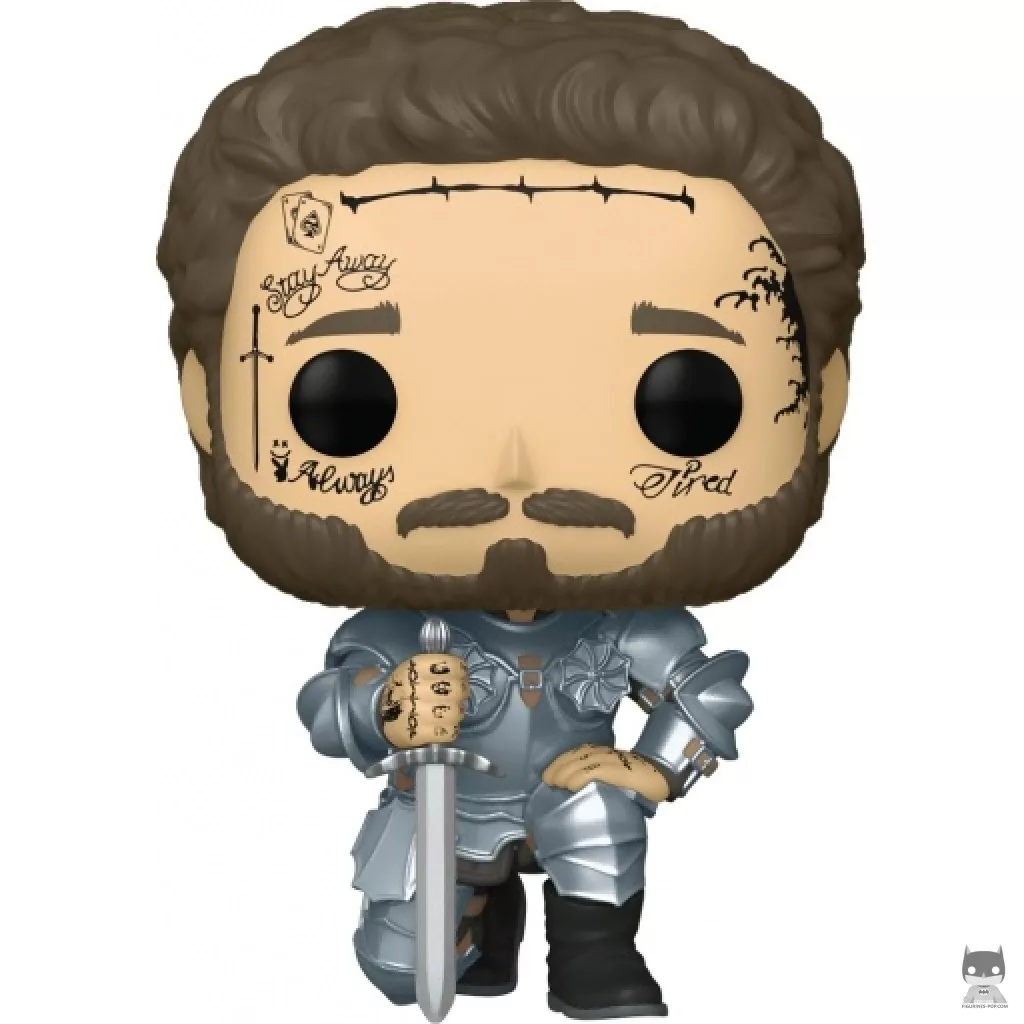 Post Malone in Knight Armor Funko Pop! figure (Post Malone)