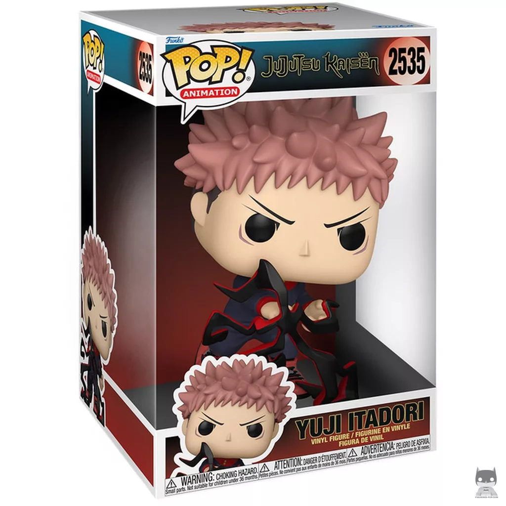 Yuji Itadori Funko Pop! figure in its box