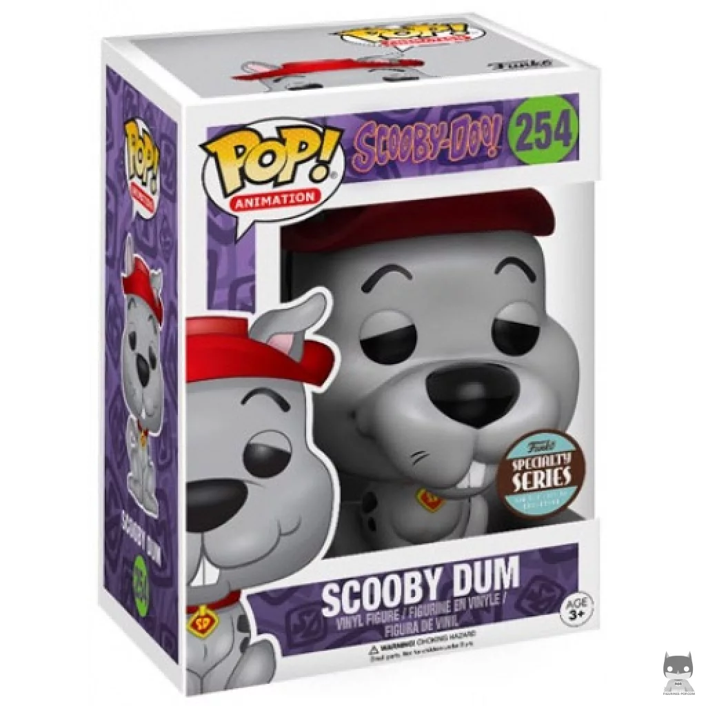 Scooby Dum Funko Pop! figure in its box